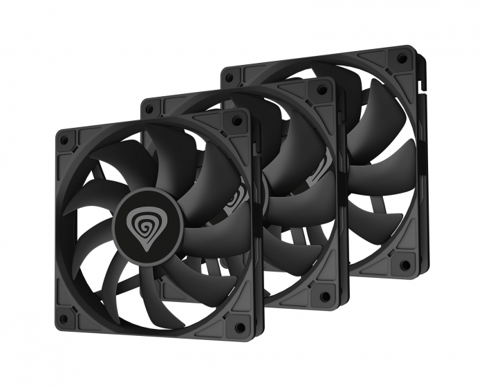 Genesis Oxal 120 PC Fan - Datorfläkt 120mm (3-Pack)