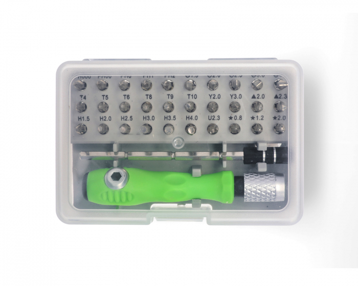 MaxCustom 32bits Skruvmejsel Kit - Screwdriver Box