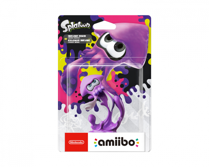 Nintendo amiibo Inkling Squid (Neon Purple) - Splatoon Collection