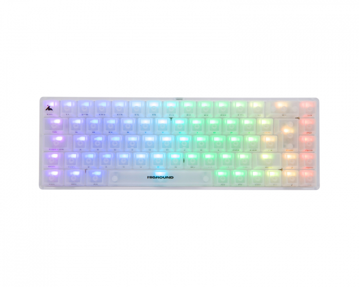 Higround OPAL Base 65 Hotswap Gaming Tangentbord - ISO German [White Flame]