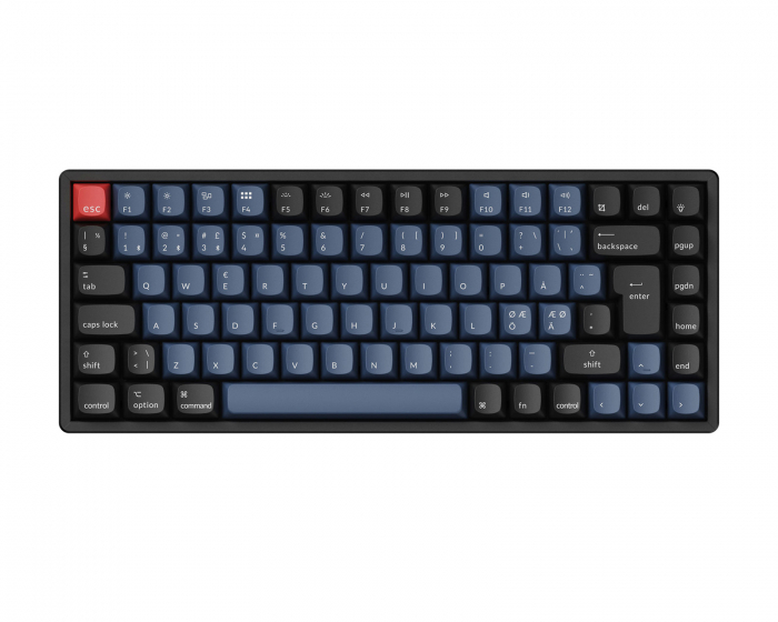 Keychron K2 Pro Trådlöst Tangentbord RGB Aluminium [K Pro Brown]