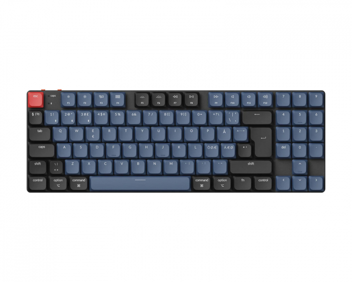 Keychron K13 Pro Low Profile Trådlöst Tangentbord RGB Aluminium [Gateron G Pro Red]