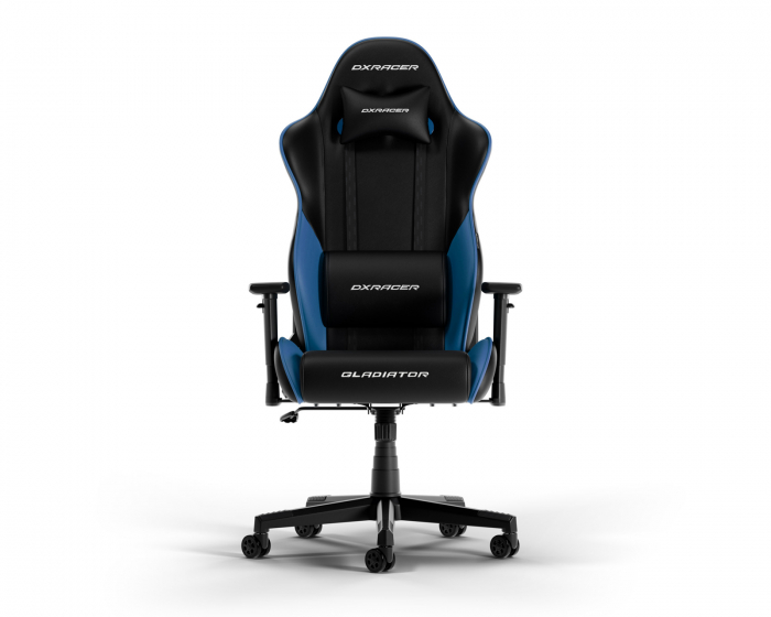 DXRacer GLADIATOR L Svart & Blå PVC Läder