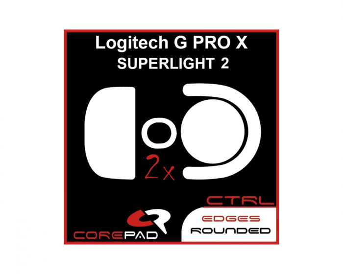 Corepad Skatez CTRL till Logitech G PRO X Superlight 2