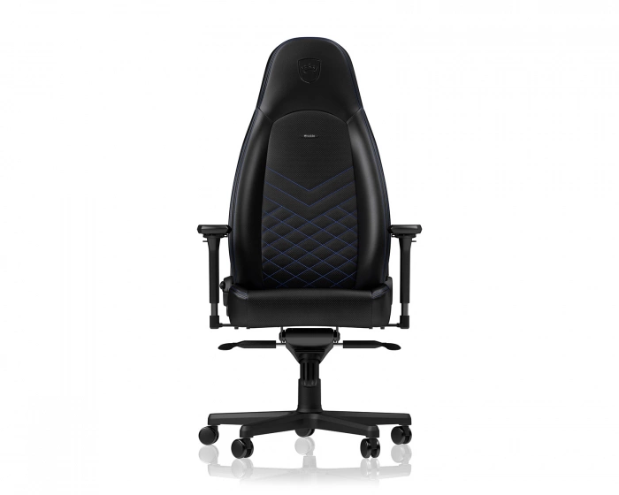 noblechairs ICON PU-Leather - Svart / Blå