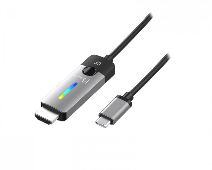 j5create USB-C till HDMI Kabel 2.1 8K - 1.8m