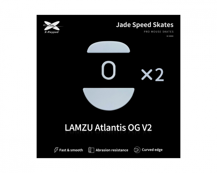 X-raypad Jade Mouse Skates till Lamzu Atlantis OG V2