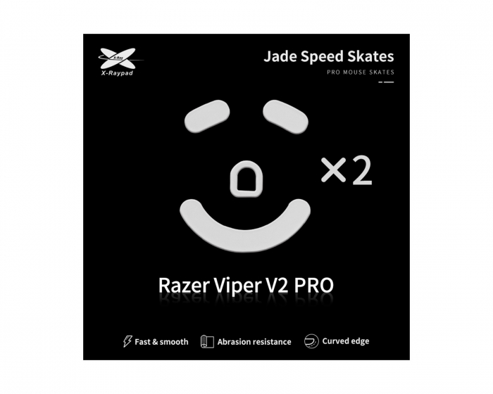 X-raypad Jade Mouse Skates till Razer Viper V2 PRO