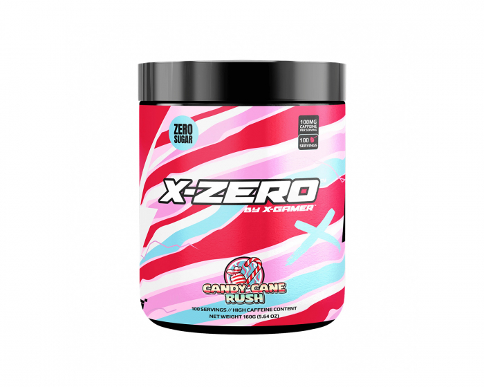 X-Gamer X-Zero Candy Cane Rush - 100 Serveringar