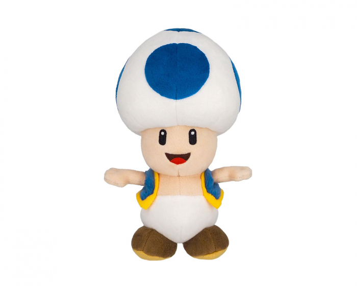 1UP Nintendo Together Plush Super Mario Toad Blue - 20cm