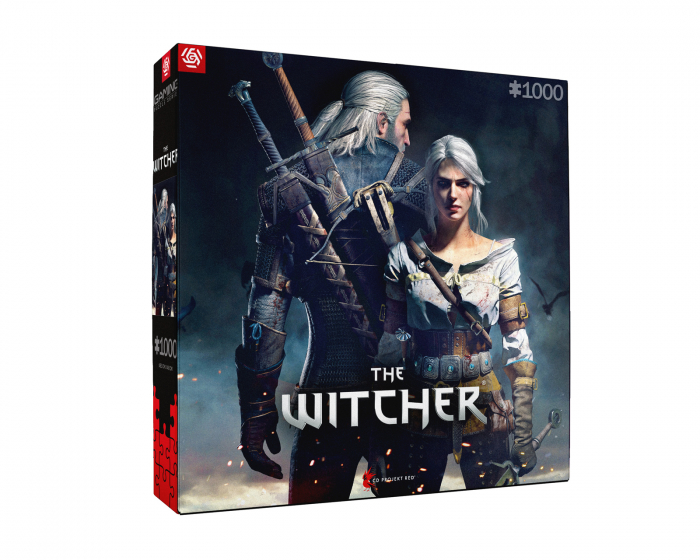 Good Loot Gaming Puzzle - The Witcher: Geralt & Ciri Pussel 1000 Bitar