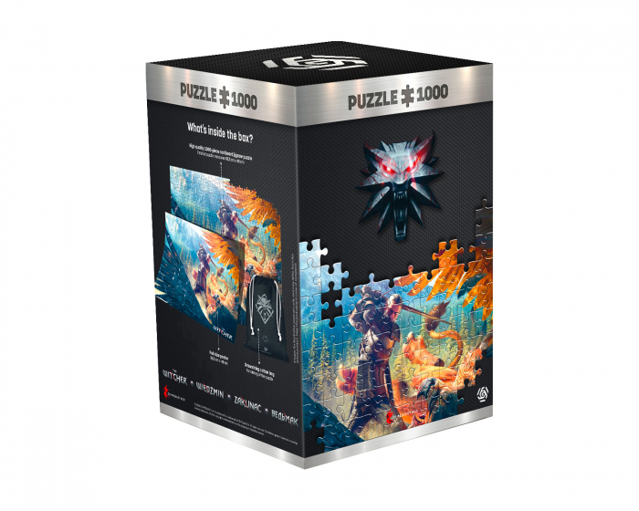 Good Loot Premium Gaming Puzzle - The Witcher: Griffin Fight Pussel 1000 Bitar