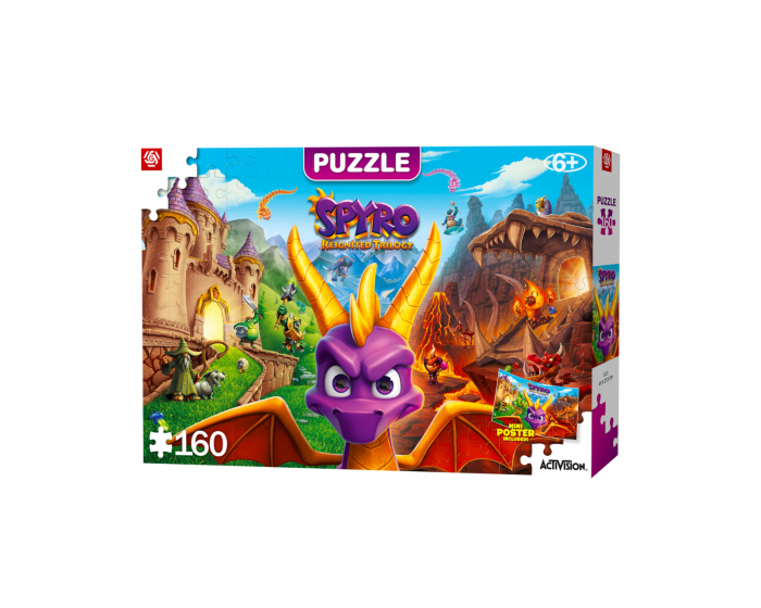 Good Loot Kids Puzzle - Spyro Reignited Trilogy Barnpussel 160 Bitar