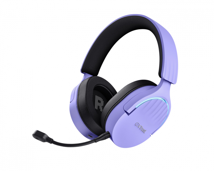 Trust GXT 491P Fayzo Trådlöst Gaming Headset - Lila