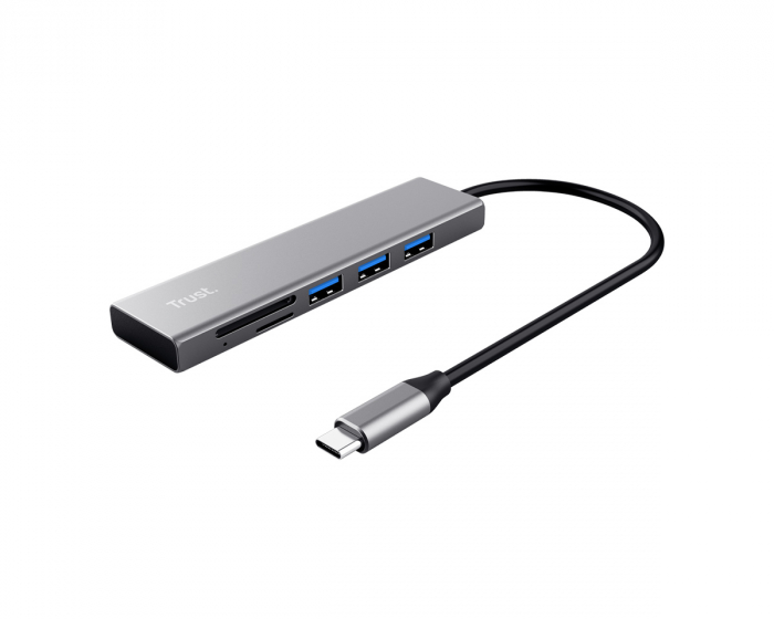 Trust Halyx USB-C Hub & Kortläsare