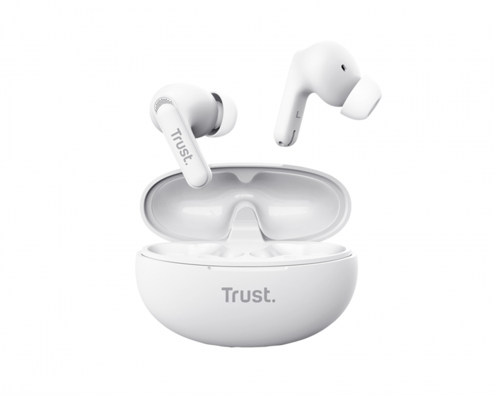 Trust Yavi ENC Trådlösa Earbuds - Vit