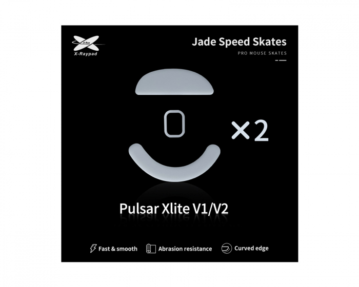 X-raypad Jade Mouse Skates för Pulsar Xlite V1/V2/V3