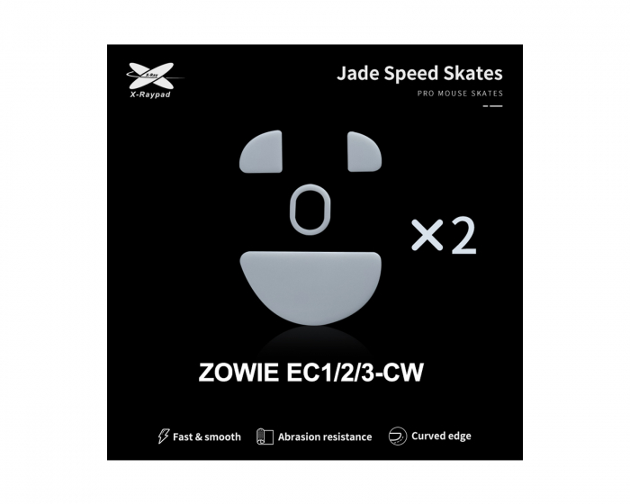 X-raypad Jade Mouse Skates för Zowie EC-CW