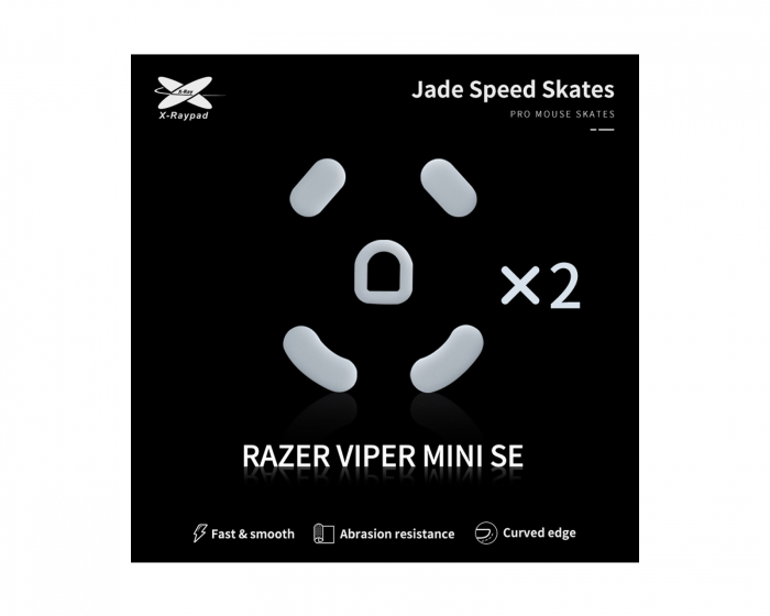 X-raypad Jade Mouse Skates för Viper Mini SE