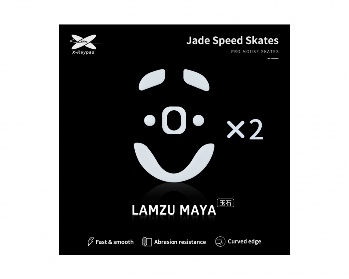 X-raypad Jade Mouse Skates för Lamzu Maya