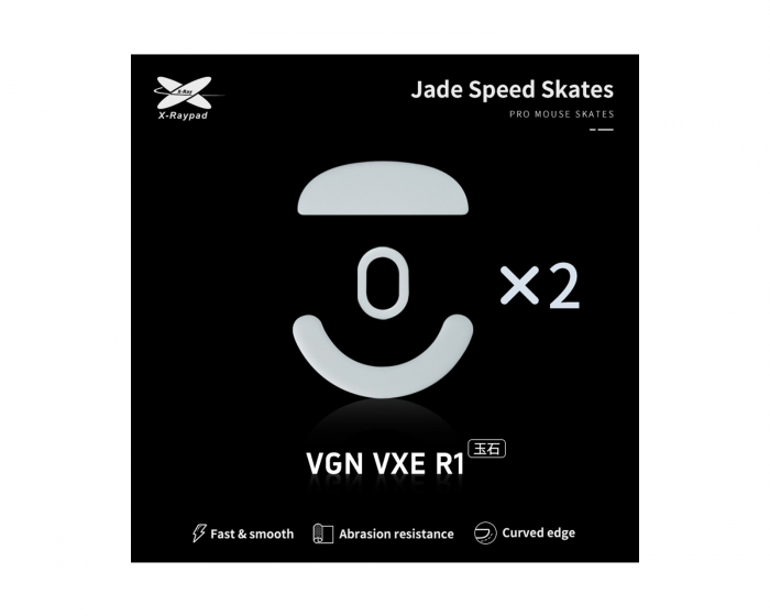 X-raypad Jade Mouse Skates för VGN/VXE Dragonfly R1