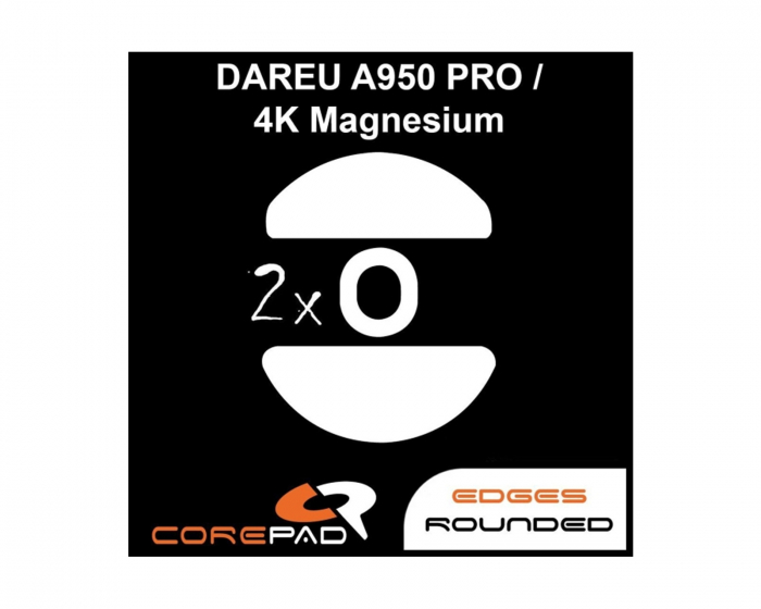 Corepad Skatez PRO till Dareu A950 PRO/A950 PRO 4K/A950 PRO 4K Magnesium