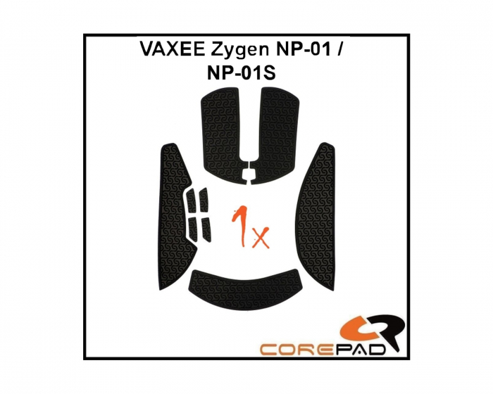 Corepad Soft Grips till Vaxee NP-01/NP-01s - Svart