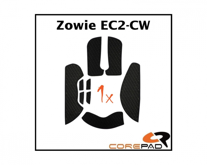 Corepad Soft Grips till Zowie EC2-CW - Svart