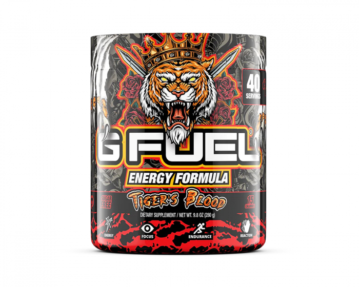 G FUEL Tigers Blood - 40 Serveringar