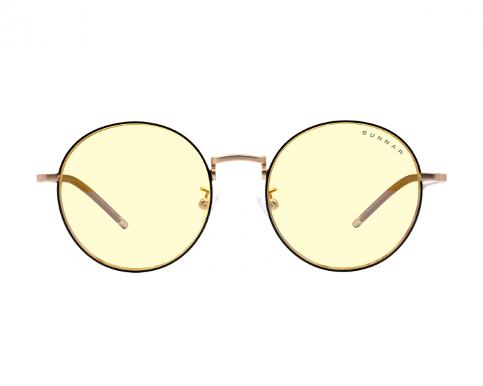 Gunnar Optiks Ellipse - Svart/Guld - Amber
