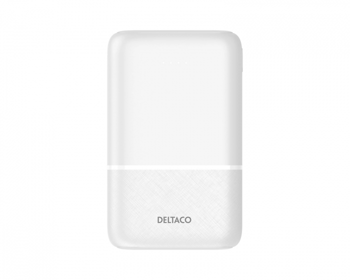 Deltaco 10.000 mAh Powerbank - Vit