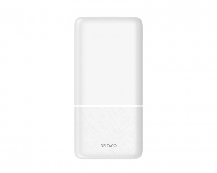 Deltaco 20.000 mAh Powerbank - Vit