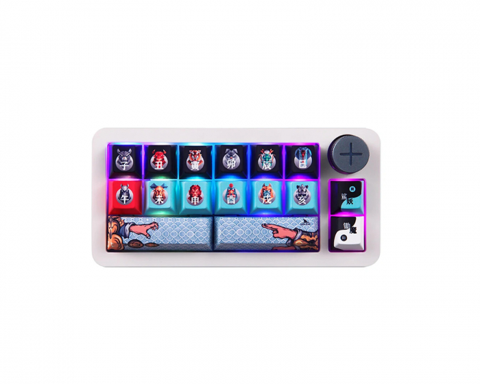 Darmoshark SK16 QMK Custom Keyboard - Minimalistic 16-key Tangentbord