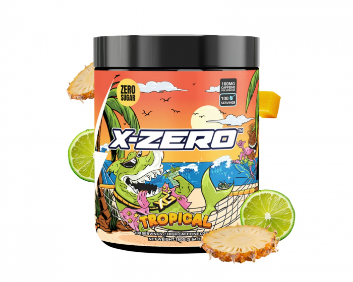 X-Gamer X-Zero Tropical - 100 Serveringar
