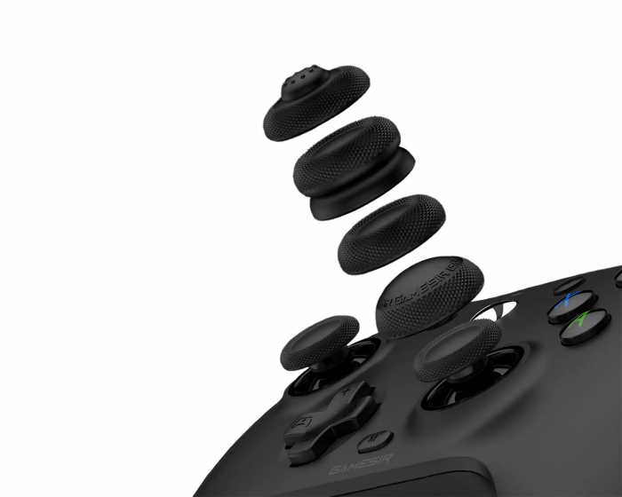 GameSir Joystick Thumb Grips till GameSir/Xbox/Playstation/Switch Pro Controllers - Svart