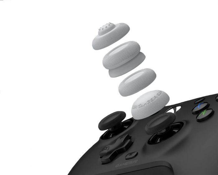 GameSir Joystick Thumb Grips till GameSir/Xbox/Playstation/Switch Pro Controllers - Grå