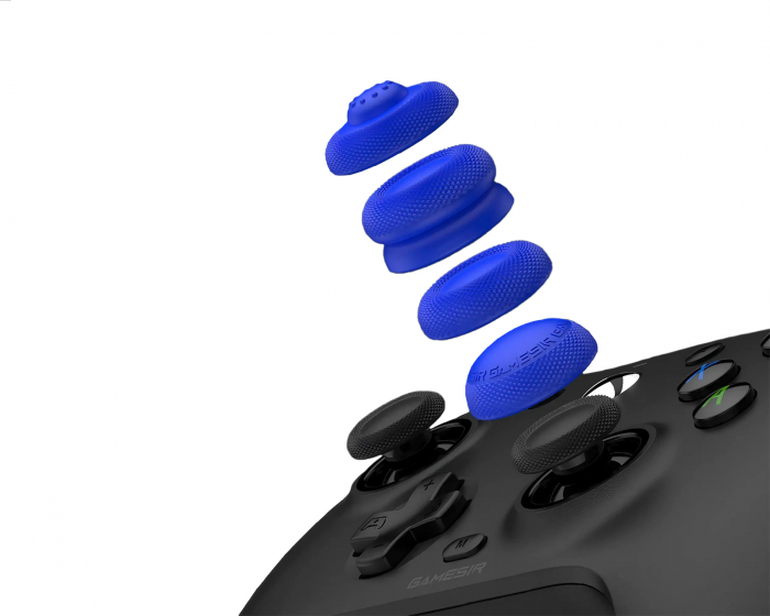 GameSir Joystick Thumb Grips till GameSir/Xbox/Playstation/Switch Pro Controllers - Blå