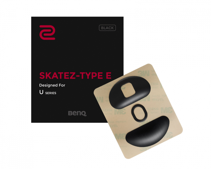ZOWIE by BenQ Skatez - Type E till Zowie U2 - Svart