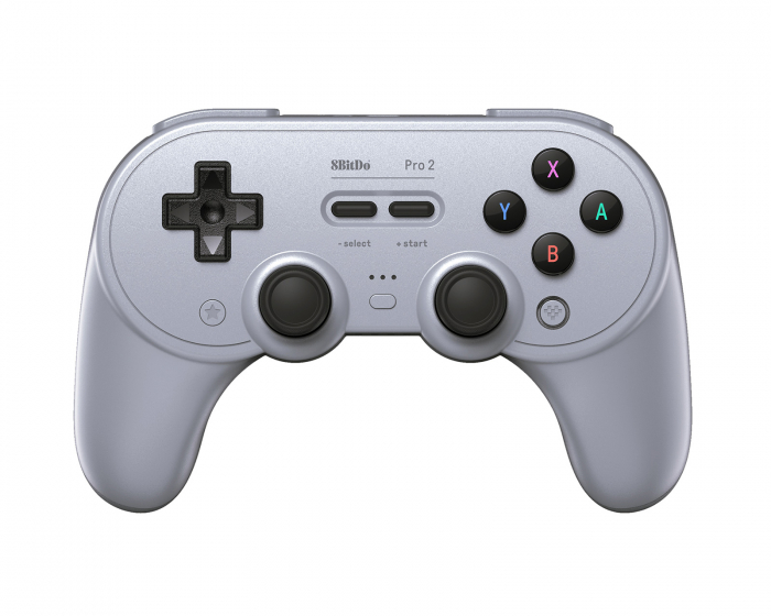 8Bitdo Pro 2 Bluetooth Gamepad Hall Effect Edition - Bluetooth Handkontroll - Grå