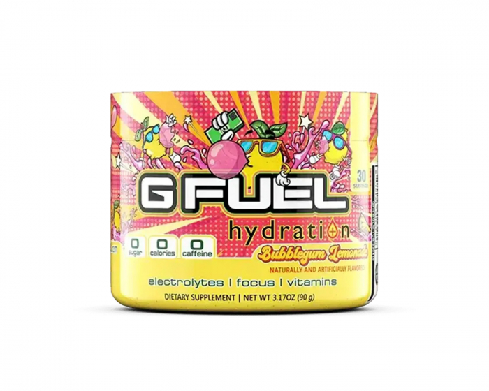 G FUEL Bubble Gum Lemonade Hydration - 30 Serveringar