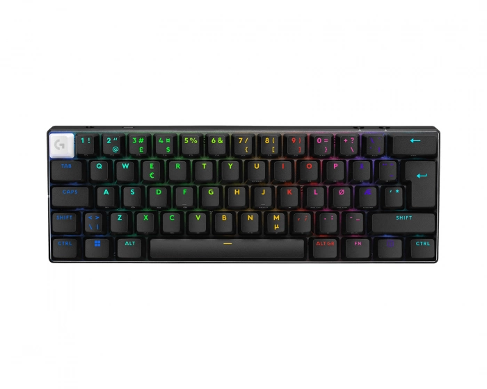 Logitech G PRO X 60 Lightspeed Trådlöst Gamingtangentbord [Linear Black] - Svart