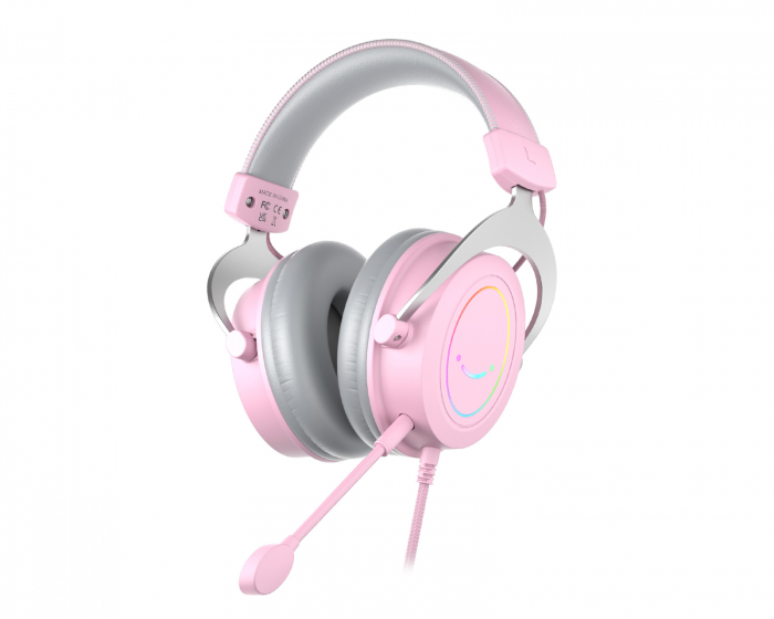 Fifine AMPLIGAME H3 Gaming Headset RGB - Rosa