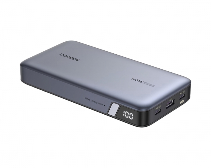 UGREEN 145W Powerbank till Laptop 25 000 mAh - Space Grey