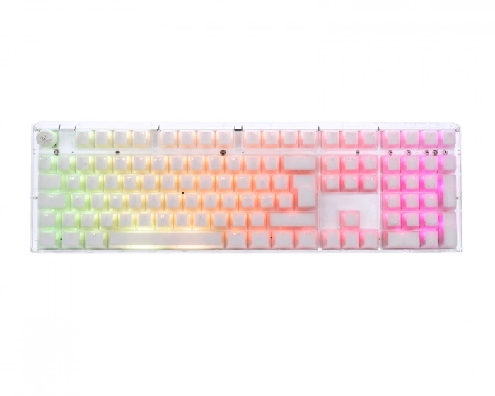 Ducky Aura Keycaps Set Nordisk Layout - Vit