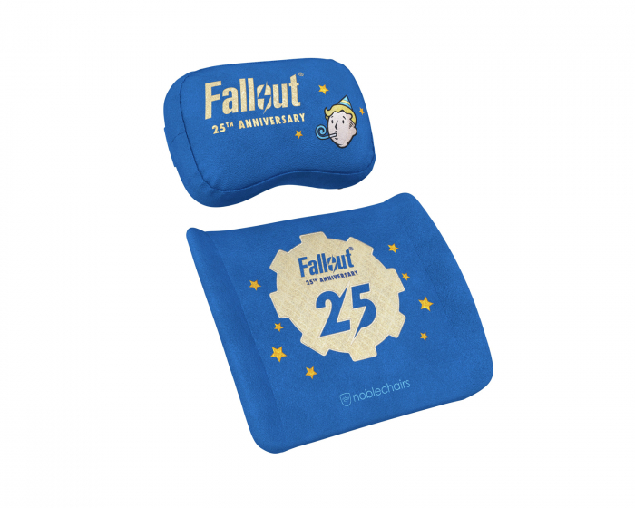 noblechairs Memory Foam Pillow Set - Fallout 25th Anniversary - Kudd-set