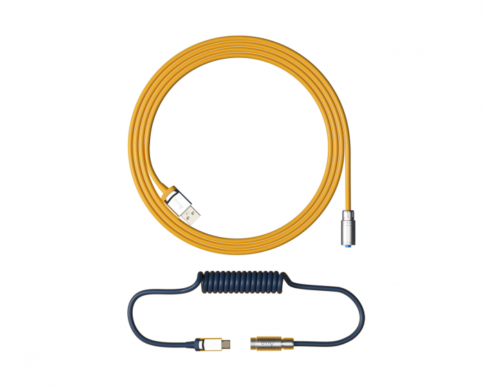 Custom Coiled Aviator USB-C Cable V2 - Macaw