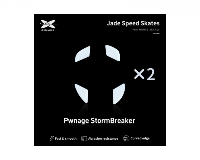 X-raypad Jade Mouse Skates till Pwnage StormBreaker