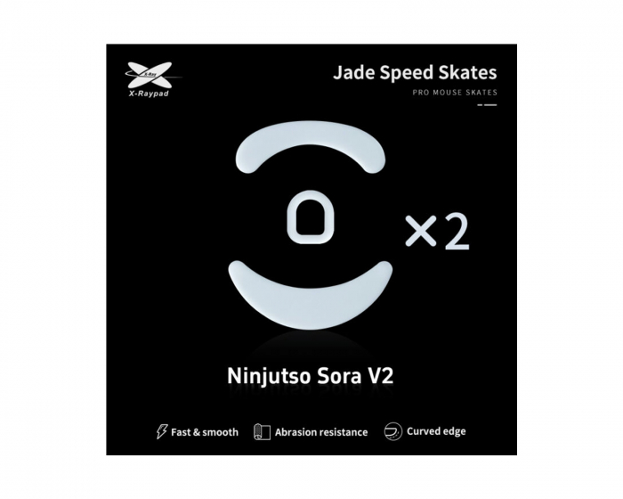 X-raypad Jade Mouse Skates till Ninjutso Sora V2