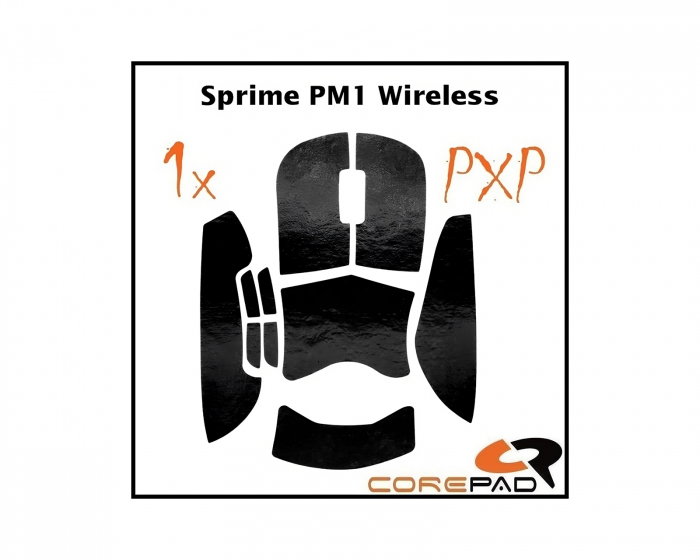 Corepad PXP Grips till Sprime PM1 - Svart