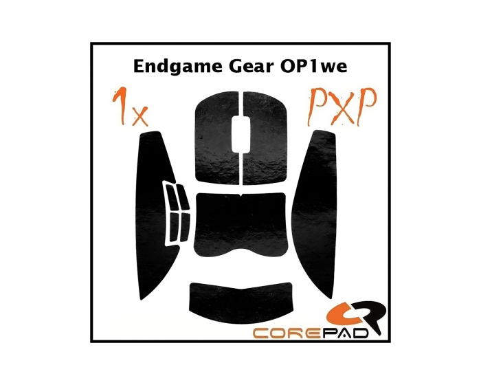 Corepad PXP Grips till Endgame Gear OP1/8K/RGB/OP1we - Vit